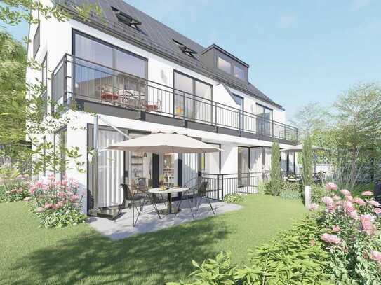 Moderne und stilvolle Architekten-Doppelhaushälfte mit schönem Garten mitten in Pasing!