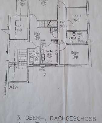 7-Raum-Maisonette-Wohnung mit Balkon und Einbauküche in mainz