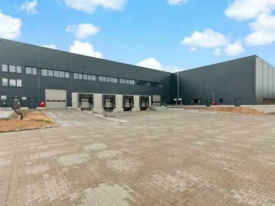🚛 Bezug SOFORT I Logistik-Neubau im Westen von Halle I ca. 1.728 m² Hallenfläche