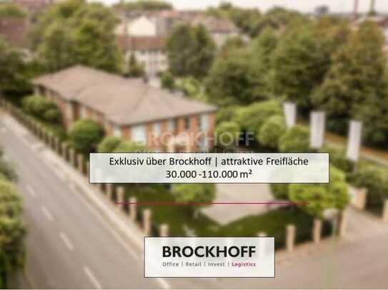 Exklusiv über Brockhoff | 30.000 - 110.000 m² eingezäunte Freifläche