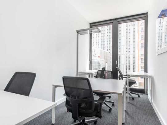 Privater Büroraum für 5 Personen in Regus Alexanderplatz