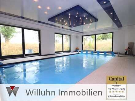 Einfamilienhaus mit Indoor-Pool in grüner Lage