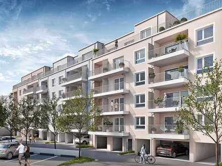 KL – Am Westpfalzklinikum: Neubau/Erstbezug – 2-Zimmer Wohnung mit EBK, Balkon u. TG-Stellplatz!