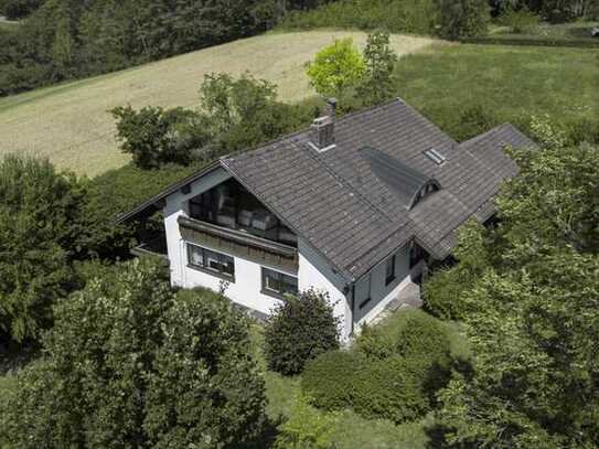 Provisionsfrei! Exklusives Einfamilienhaus am Waldrand mit traumhaftem Panoramablick!