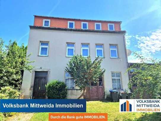 Einfamilienhaus mit Werkstatt + Garage im Zentrum von Mittweida!