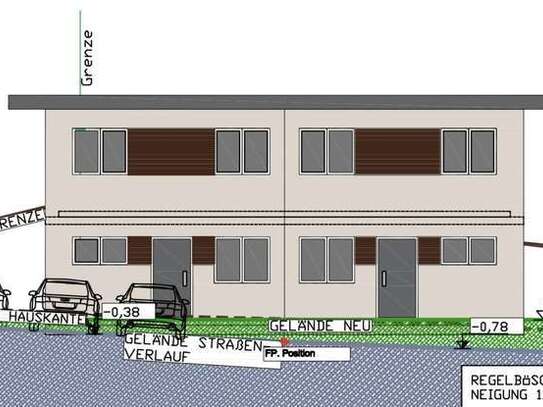 Doppelhaushälfte Neubau zu vermieten