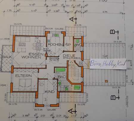 Schöne helle 4,5 Zi. OG Wohnung.
115mp in Laupheim/ Untersulmetingen