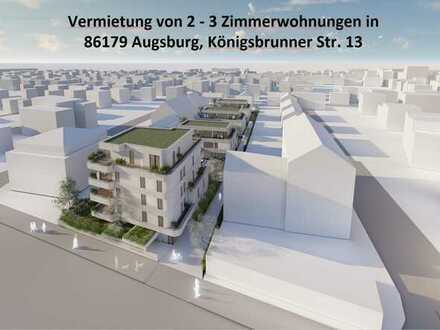 moderne 2-Zimmerwohnung mit Balkon (Woh. 1.12)