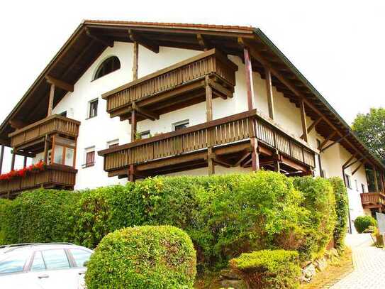 Ruhige Erdgeschosswohnung mit tollem Ausblick im Herzen des Bayerischen Waldes