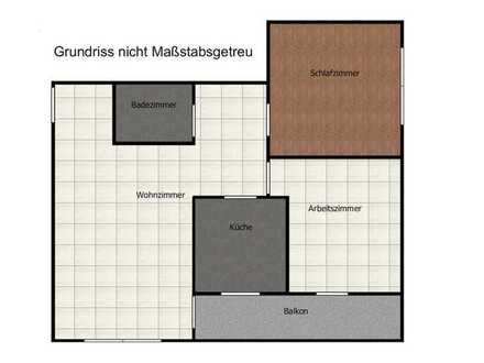 Lichtdurchflutete 3-Zimmer Wohnung in Leimen-St.Ilgen (nicht Fasanerie)
