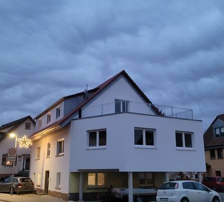 4 Zi. Wohnung in Flehingen - Erstbezug - Terrasse - Keller - Stellplatz