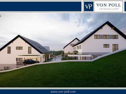 Effizienter Neubau mit Photovoltaik-Anlage und Wärmepumpe