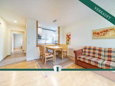 Bezugsfreie modernisierte 2-Zimmer-Wohnung mit Balkon in Überlingen-Nußdorf