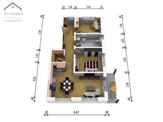 Syrgenstein- Barrierearme 3,5 Zimmer Wohnung in idyllischer Wohnlage zu verkaufen