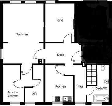 3-4-Zimmer-Wohnung in Kasseedorf
