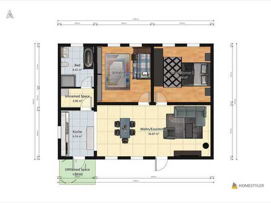 Neu renovierte 3-Zimmer-Wohnung in Speyer