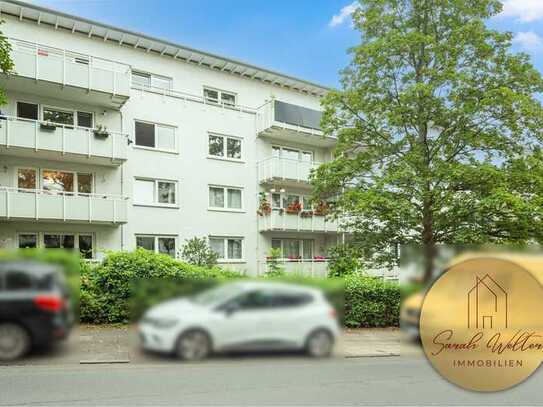 Schöne 3-Raum Wohnung mit neuwertigem Bad, inklusive Küche und Sonnenbalkon