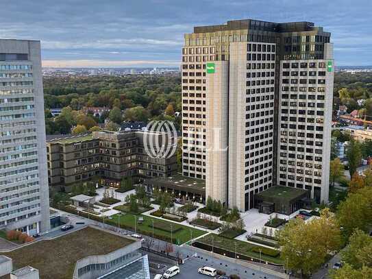 Moderne Büroflächen – Konferenzzone im 20.OG – Mitarbeiterrestaurant im Haus