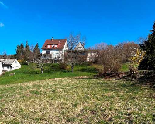 Sonniger Bauplatz ohne Bauzwang und zusätzlichem Grundstück
