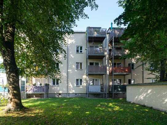 Ruhig gelegene Wohnung im Grünen, nahe der Wertach, mit Balkon