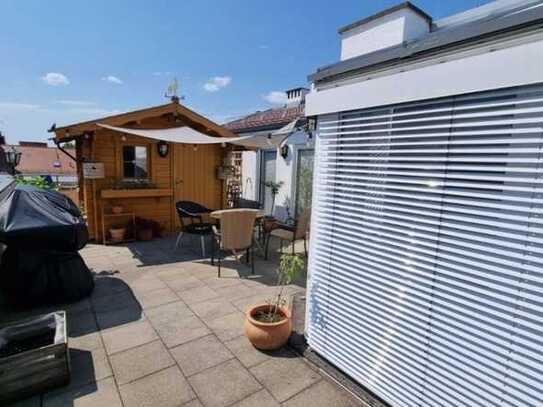 Dachterrassen-Wohnung mit Wintergarten