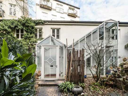 Ein Unikat! Gartenhaus im beliebten Grindelviertel