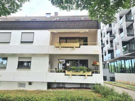 Direkt am Kur-und Salinenpark: 2-Zimmer-Wohnung mit Balkon