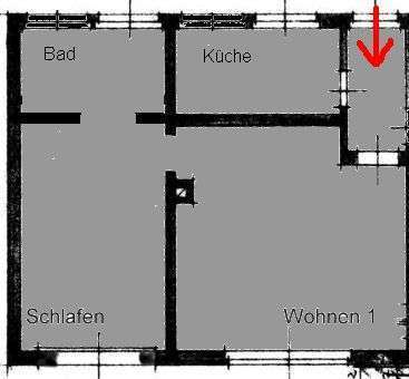 Schöne 2-Zimmer-Single-Wohnung in Braunschweig-Wenden