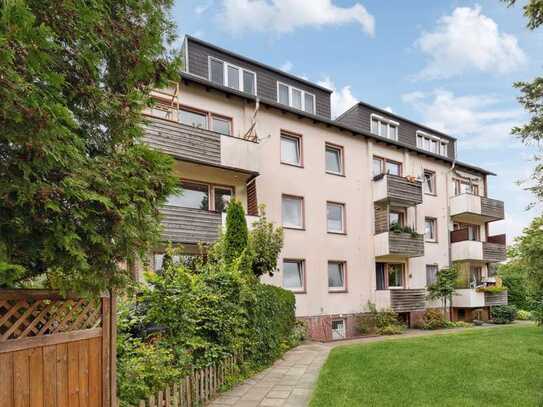 Gemütliche Erdgeschosswohnung mit Balkon und Garage in Oldenburg