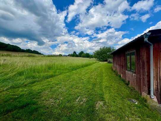 ☀️🌳🍀🏡 Grundstück in Nidda / Eichelsdorf in Feldrandlage