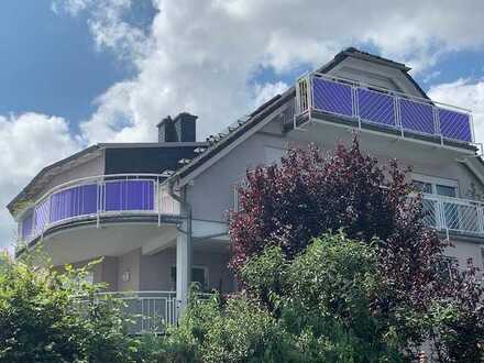 Wunderschöne gepflegte Maisonette-Wohnung mit Fernblick in bevorzugter Lage