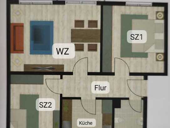 3-Zimmer-Wohnung in Waldbröl