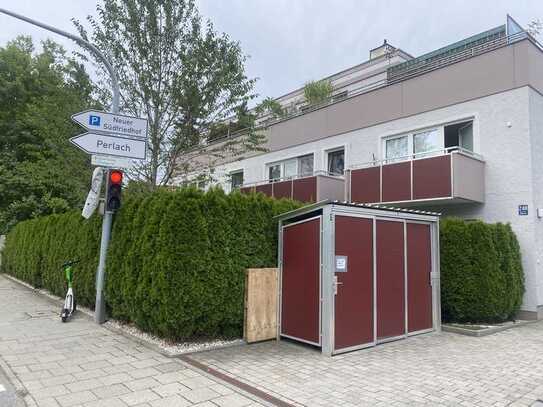 Charmante teilmöblierte 1 Zimmer Wohnung mit sonnigem Balkon in München Ramersdorf