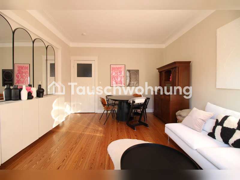 Tauschwohnung: Lichtdurchflutete Altbauwohnung gegen mindestens 4 Zimmer