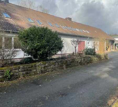 Wohnhaus 300m2 mit 400m2 Gewerbehallen/Garagen