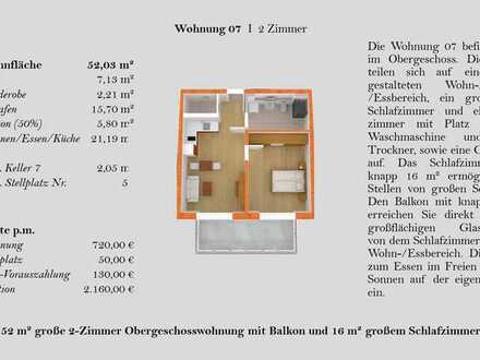 Neubau 2-Zimmer Wohnung mit Balkon