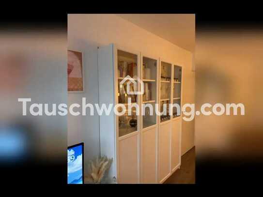 Tauschwohnung: Kernsanierte schöne zwei-Zimmer Wohnung mit großem Südbalkon