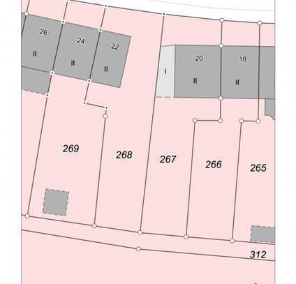 376 m² großes Grundstück in Düsseldorf-Unterrath