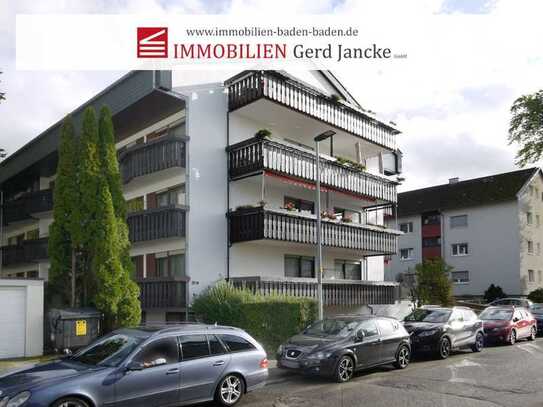 Baden-Baden, 3-Zimmer-DG-Wohnung mit Balkon, Aufzug & Garage!