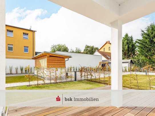 Gartenwohnung im Luxussegment mit Tiefgarage an Regattastrecke