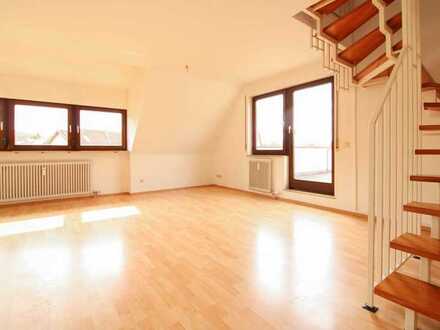 Helle 3-Zimmer-Maisonettewohnung mit großer Dachterrasse