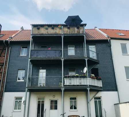 2-Raum-Wohnung im 2.Obergeschoss mit Balkon in Halberstadt