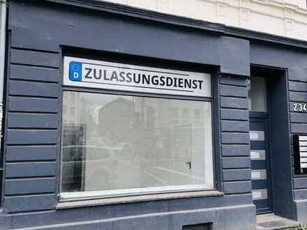 Büro-/Gewerberaum mit großem Schaufenster