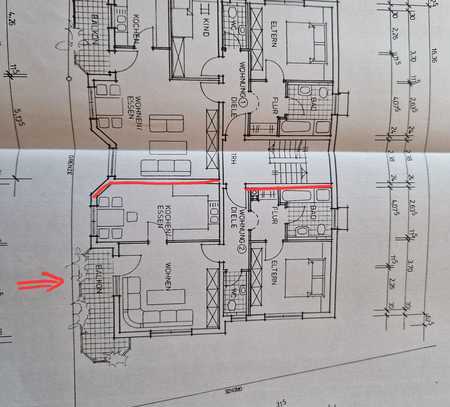 Schöne und gepflegte 2-Zimmer-Wohnung mit EBK in Sulz