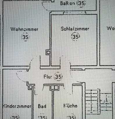 Möblierte und sehr gut vermietete Wohnung