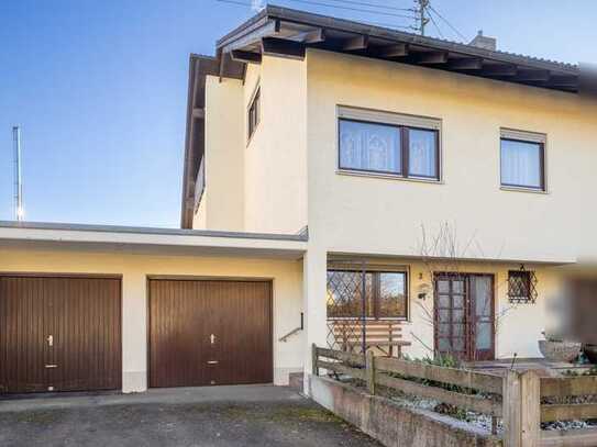 Ihr neues Zuhause in Buxheim - Doppelhaushälfte mit Garten und Garage