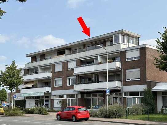 Dachgeschosswohnung mit Panoramablick über Kleve-Materborn mit 360-Grad-Besichtigung!