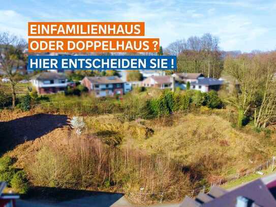 Doppelhaus, Einfamilienhaus oder Mehrfamilienhaus!?
Ihre Ideen stehen im Fokus!