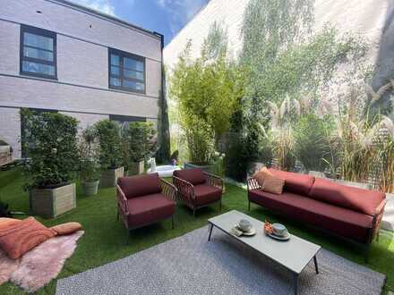 Angebot des Monats! Neubau STADTHAUS im Trendviertel Bilk mit Südostgarten & Loggia 130m².