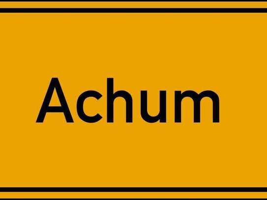 Großzügiges Baugrundstück in Achum!